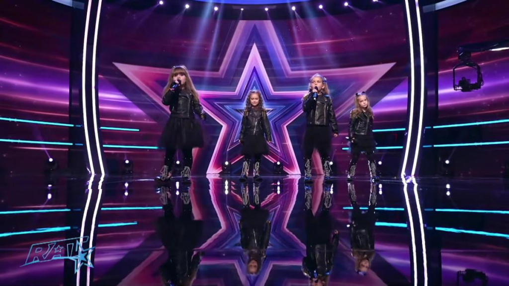 Un grup de fetițe a stârnit hohote de râs pe scena Românii au talent: „În zece ani vom cânta la Untold!”