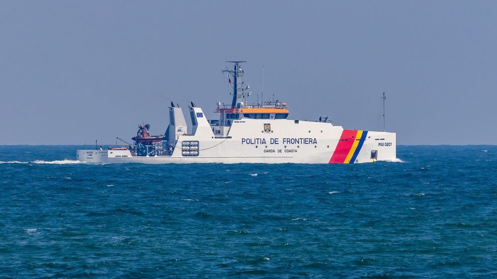 O navă românească s-a scufundat pe canalul Sulina