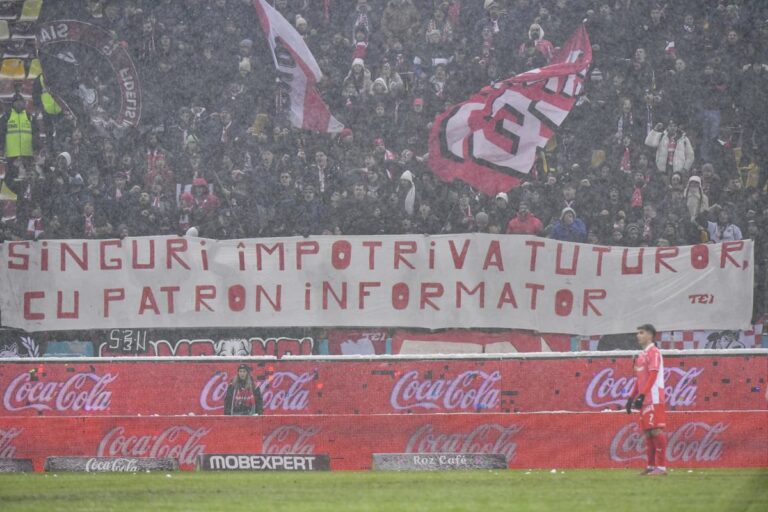 Duelul galeriilor la Rapid