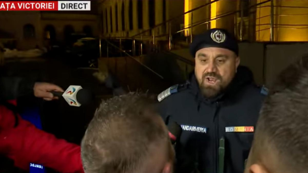Scandal la Guvern: Cosmin Dorobanțu (ANP) a vrut să intre peste Ilie Bolojan. Jandarm: S-a terminat programul cu publicul / video