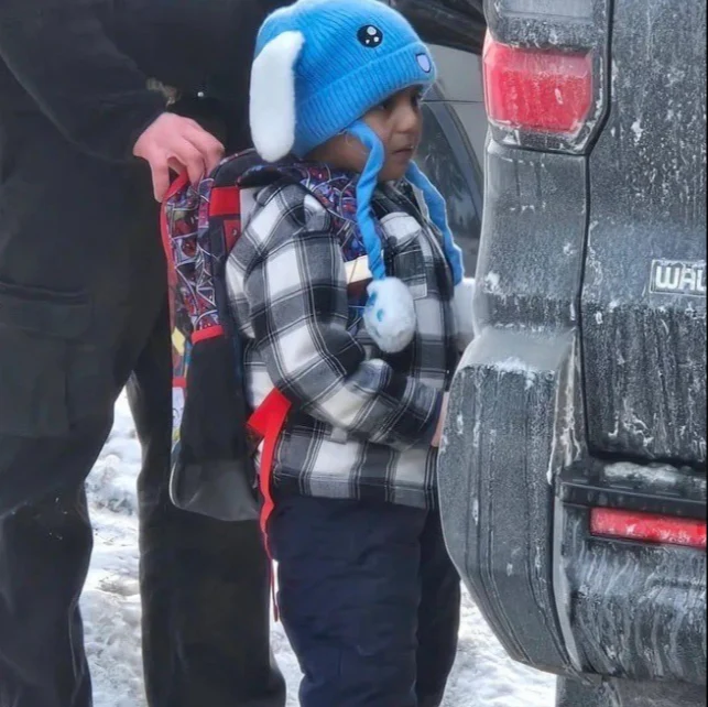 Băiețelul de cinci ani, Liam Conejo Ramos, de 5 ani a fost eliberat. FOTO: X / Kamala Harris