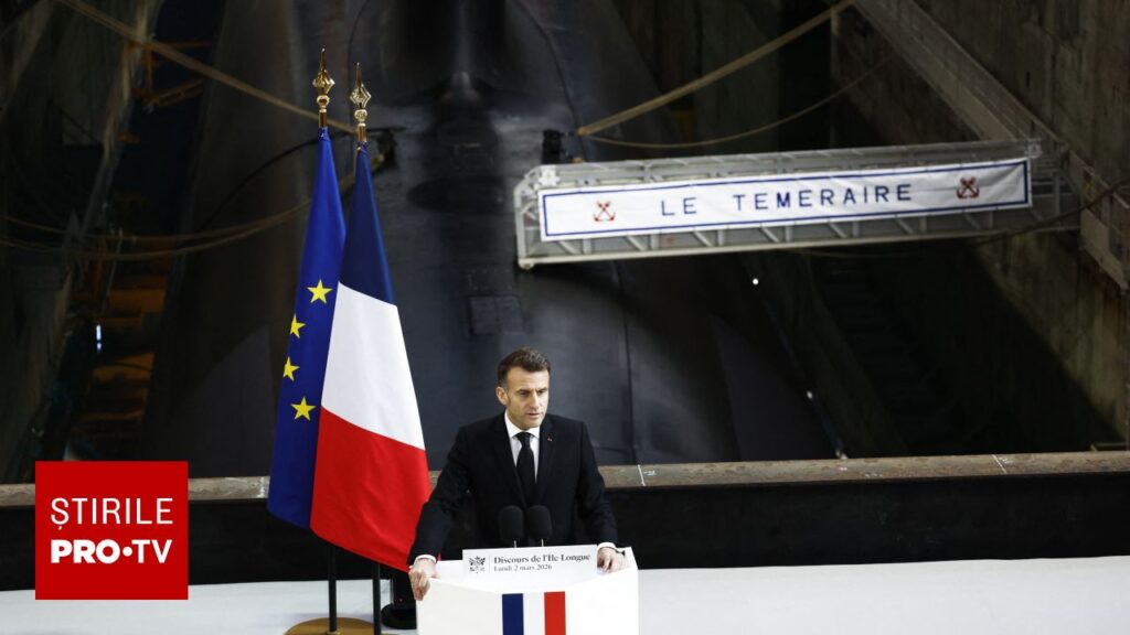 România, invitată la discuțiile despre „umbrela nucleară” a Franței. Țările care au acceptat planul lui Emmanuel Macron