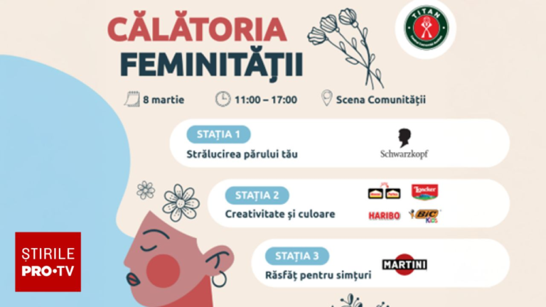 (P) Feminitatea reinterpretată prin experiențe interactive la Centrul Comercial Auchan Titan și Drumul Taberelor