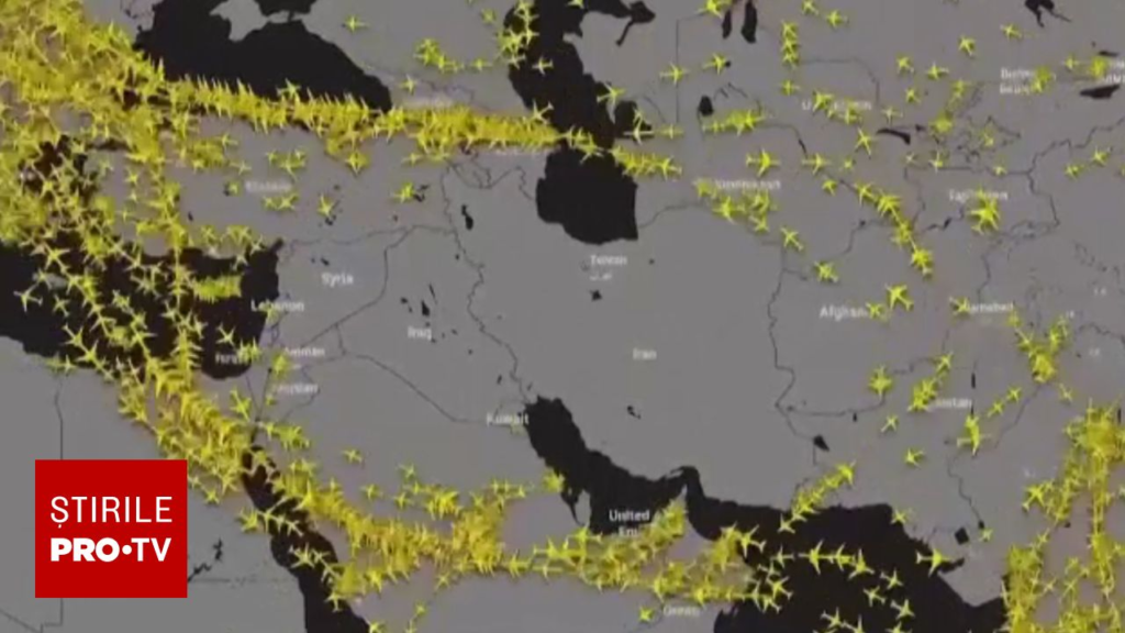 Interes record pentru monitorizarea zborurilor: Flightradar24, accesat de aproximativ 20 de milioane de ori pe zi