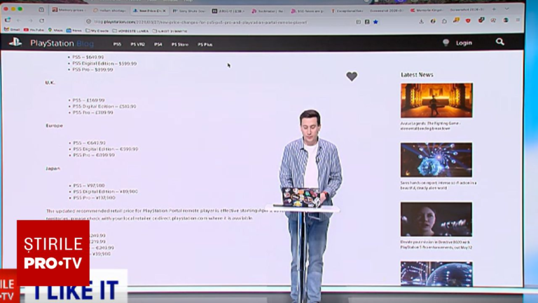 Tensiunile din Orientul Mijlociu afectează industria tech. Prețul unui PlayStation 5 Pro ajunge până la 900 de euro în Europa