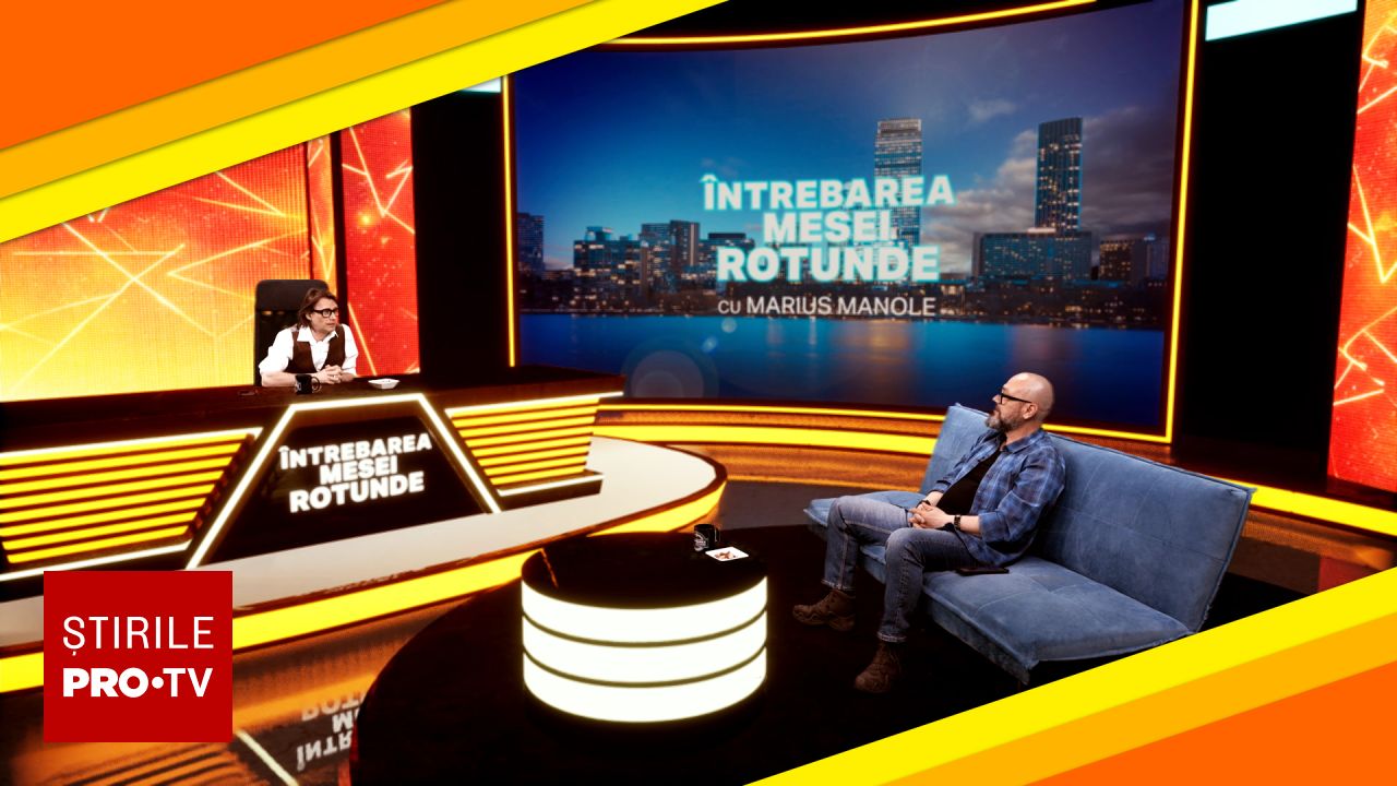 Ce nu se vede la TV. Ovidiu Oanță, la „Întrebarea Mesei Rotunde”, despre gafe, emoții și momente tensionate în direct