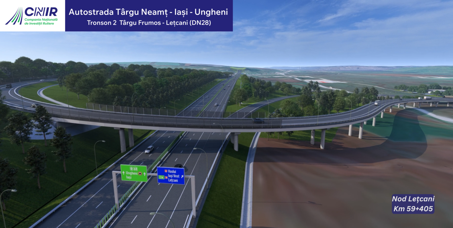 VIDEO Autostrada „Unirii” A8: Tronsonul care ajunge la Iași va fi realizat de un constructor român / Când va fi gata și ce bucată va fi tratată cu prioritate