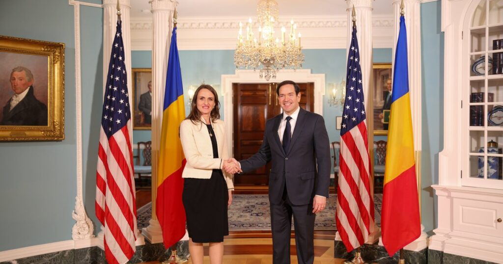 Marco Rubio i-a transmis mulțumiri oficiale Oanei Ţoiu pentru spijinul acordat de România Statelor Unite în contextul războiului din Orientul Mijlociu