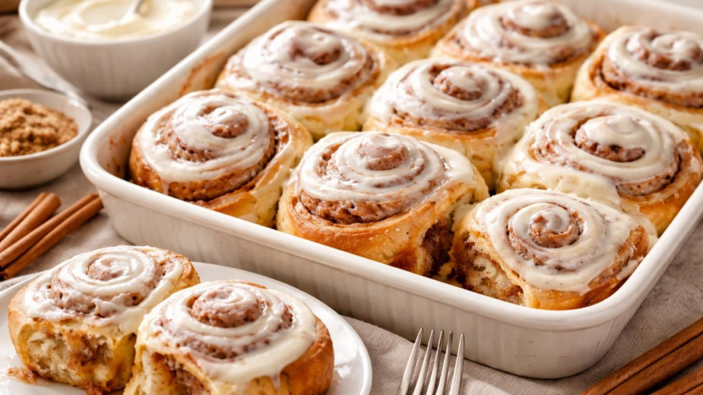 Cinnamon Rolls, desertul care cucerește bucătăriile românilor. Rețeta completă pentru rulouri pufoase cu scorțișoară