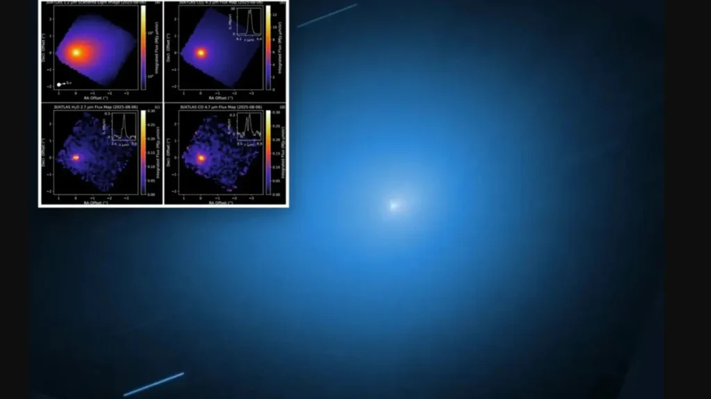 Descoperire spectaculoasă: Cometa interstelară 3I/ATLAS împrăştie apă în spațiu cât pentru 70 de bazine olimpice în fiecare zi