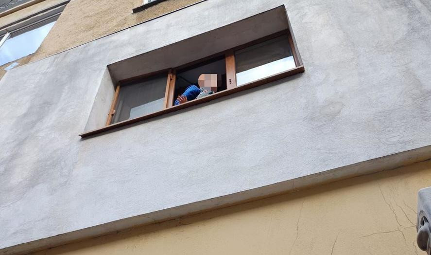 Copil salvat de politisti ipj valcea