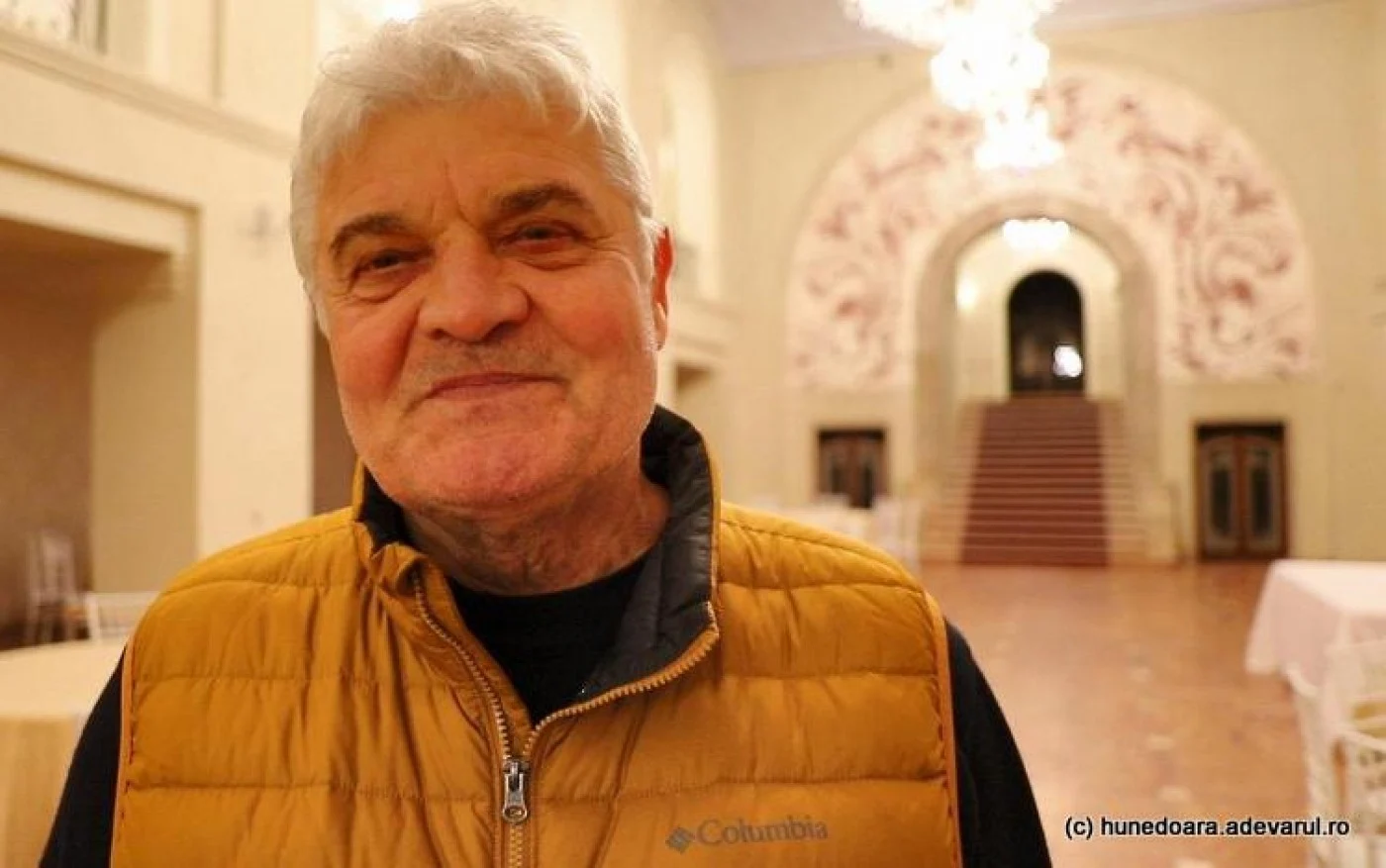 Ioan Andone, născut la Șpălnaca (Alba), &icirc;ntr-o vizită la Hunedoara  FOTO Adevărul