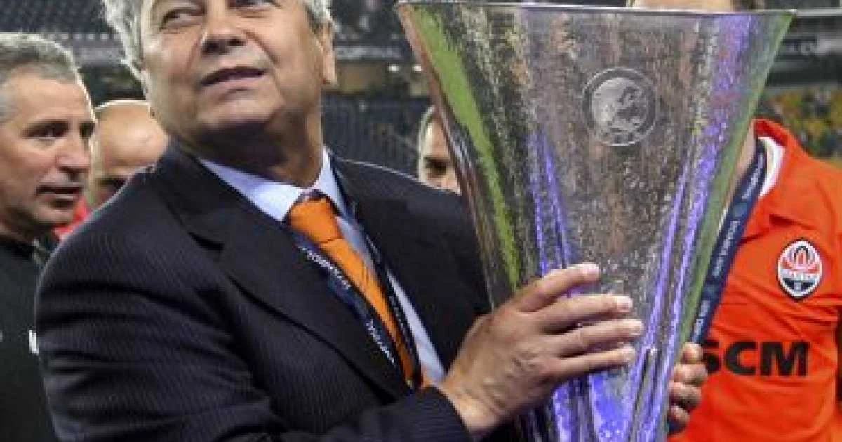 Mircea Lucescu a c&acirc;știgat Cupa UEFA cu Șahtior, &icirc;n 2009   FOTO EPA