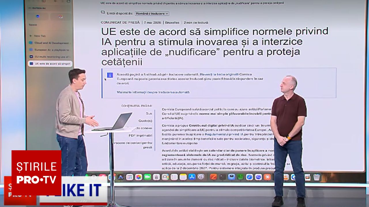 Cele două direcții pe care UE trebuie să le echilibreze în domeniul inteligenței artificiale