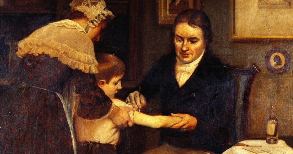 14 mai: A fost administrat primul vaccin contra variolei, în 1796. În mai puțin de zece ani, descoperirea s-a răspândit la nivel global