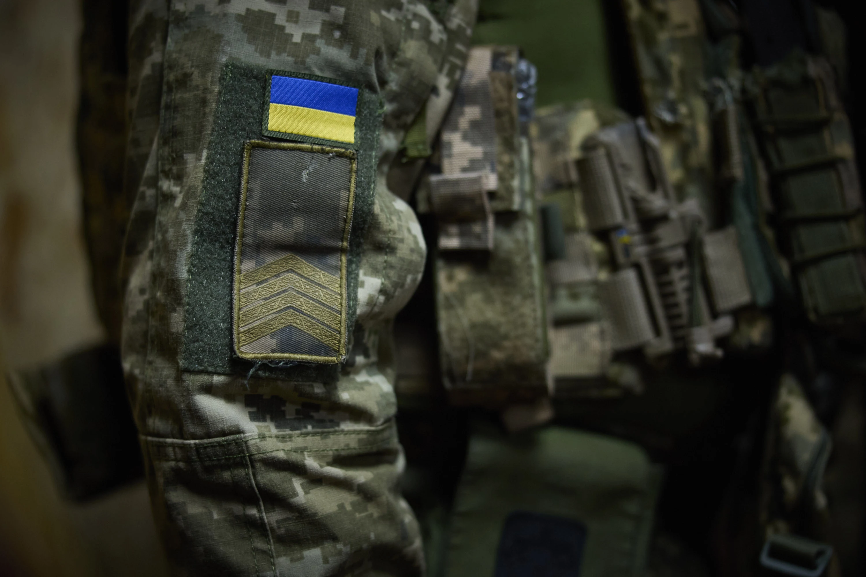 Soldat ucrainean Foto X Volodimir Zelenski