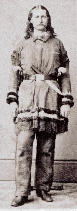 Wild Bill &icirc;n costum de v&acirc;nător FOTO wikipedia