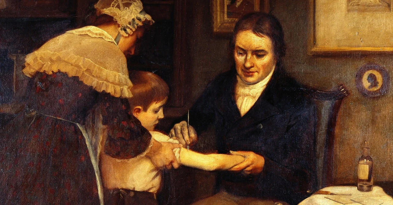 Medicul Edward Jenner a descoperit primul vaccin din istoria omenirii, &icirc;n 1796, cel care a pus punct epidemiei de variolă jpeg