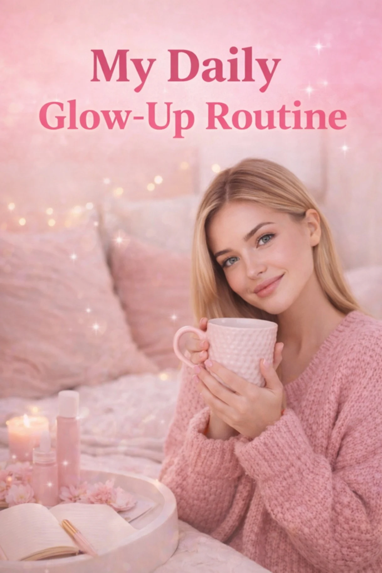 Pink glow-up: rutina zilnică de beauty a unei femei frumoase Foto Pink Blossom Boutique Shop