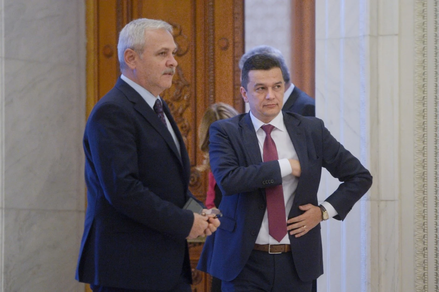 Liviu Dragnea/Sorin Grindeanu Foto: Mediafax