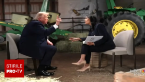 Trump s-a ridicat furios și a plecat vizibil agitat în timpul unui interviu. Întrebarea care l-a scos din minți | VIDEO