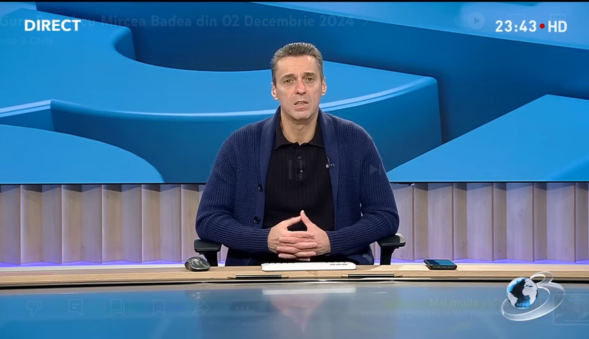 Mircea Badea, „revoltat” de imaginile cu Ciprian Ciucu la DNA. „O hoardă dezlănțuită”