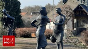 Statuie din patrimoniul cultural al Germaniei, descoperită în Buzău. Furată pentru bronz, dar păstrată pentru că e frumoasă