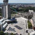 Secretele celei mai înalte clădiri administrative din România. Palatul în stil brutalist înalt de aproape 100 de metri