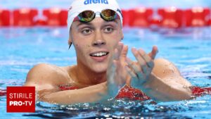 David Popovici a cucerit medalia de aur la Roma, cu record al competiției. Românul, de neîntrecut în proba de 100 m liber