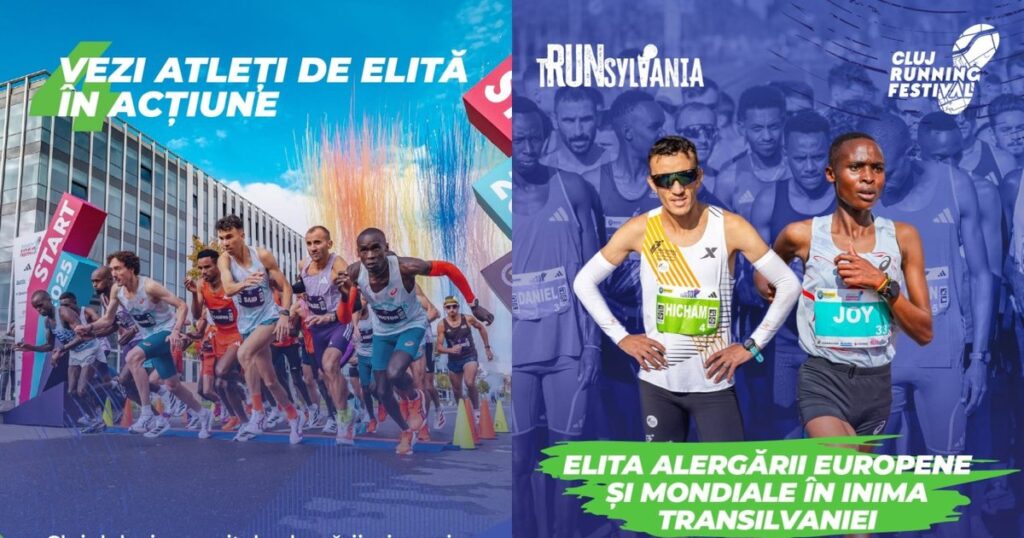 Alergători de talie mondială participă la Cluj Running Festival, organizatorii au luat măsuri „anti-caniculă”
