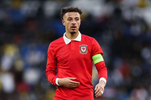 Cardiff, UK. 2nd June, 2026. Ethan Ampadu of Wales during the Wales vs Ghana International Friendly match at the Cardiff City Stadium, Cardiff. Picture credit should read: Gareth Evans/Sportimage Credit: Sportimage Ltd/Alamy Live News