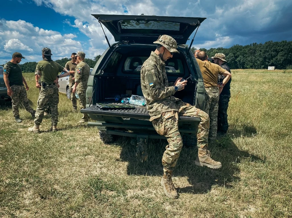 Operatori de drone ucraineni/FOTO:AFP