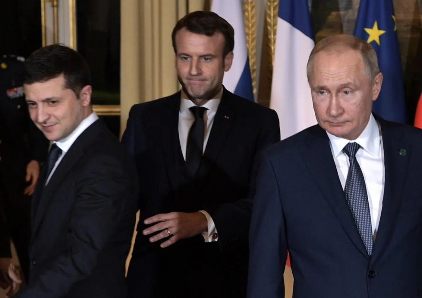 Macron, Merz și Starmer susțin o întâlnire Putin - Zelenski FOTO EPA-EFE