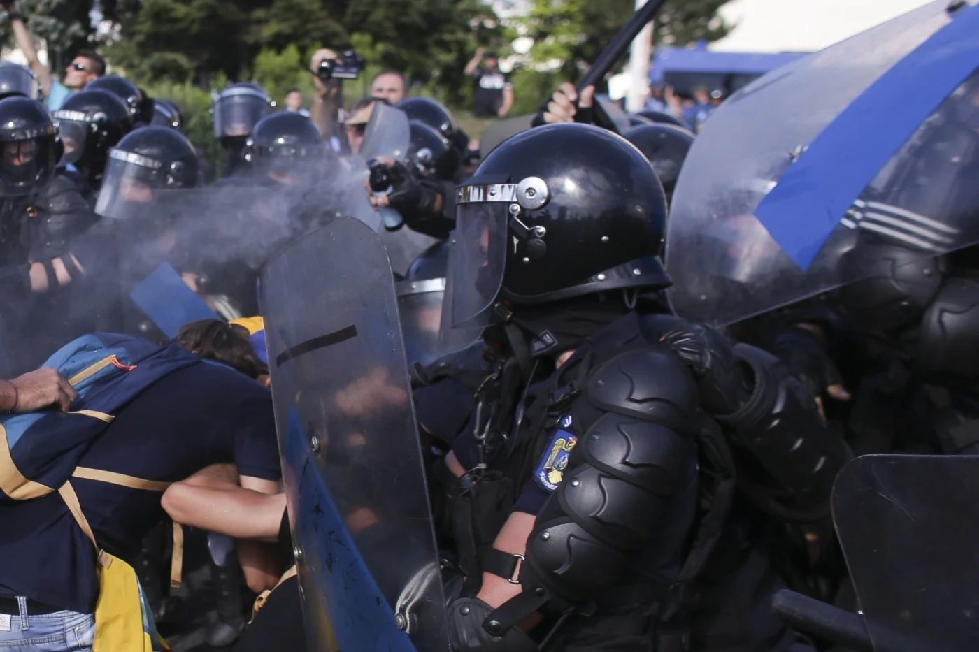 Intervenția jandarmilor este considerată de procurori „inumană” și „degradantă”. FOTO Inquam Photos