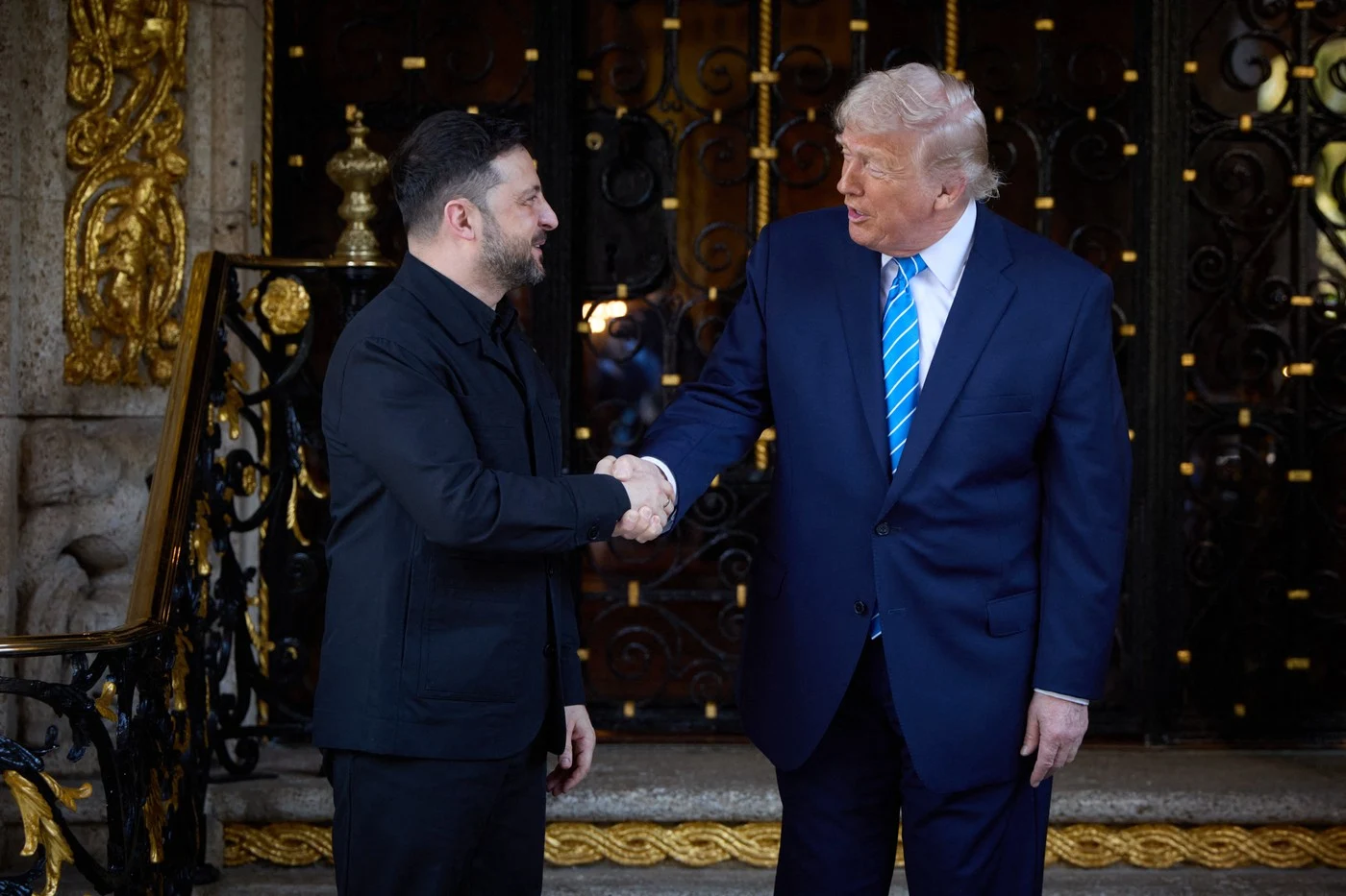 Președintelui ucrainean Volodimir Zelenski și președintele Donald Trump. FOTO: Profimedia