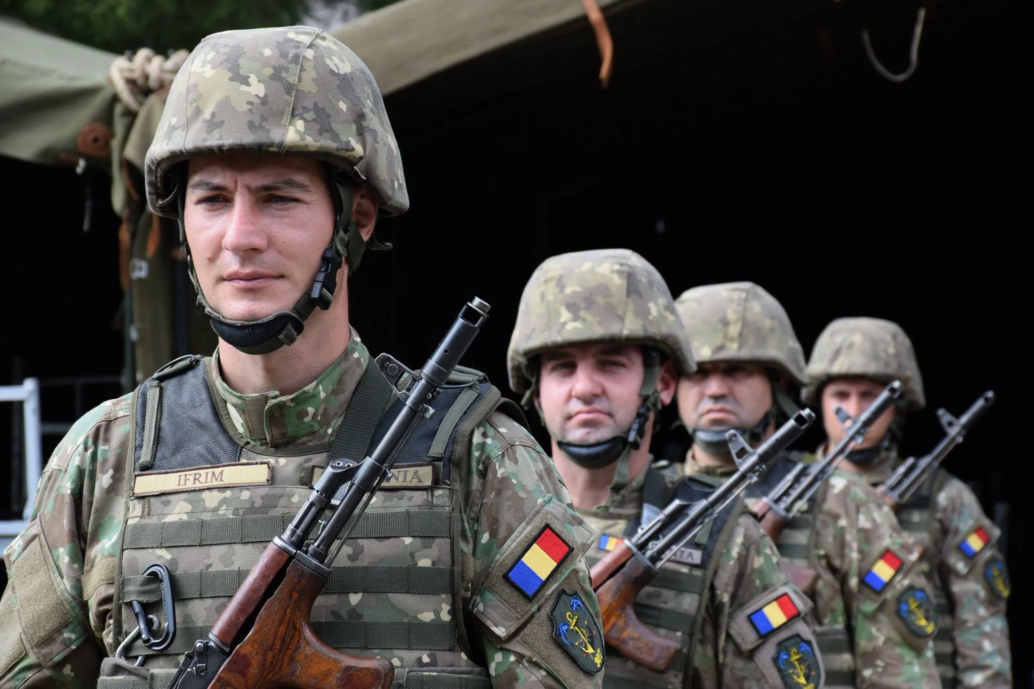 Soldați în România. Foto: Recrutare MAPN. Facebook