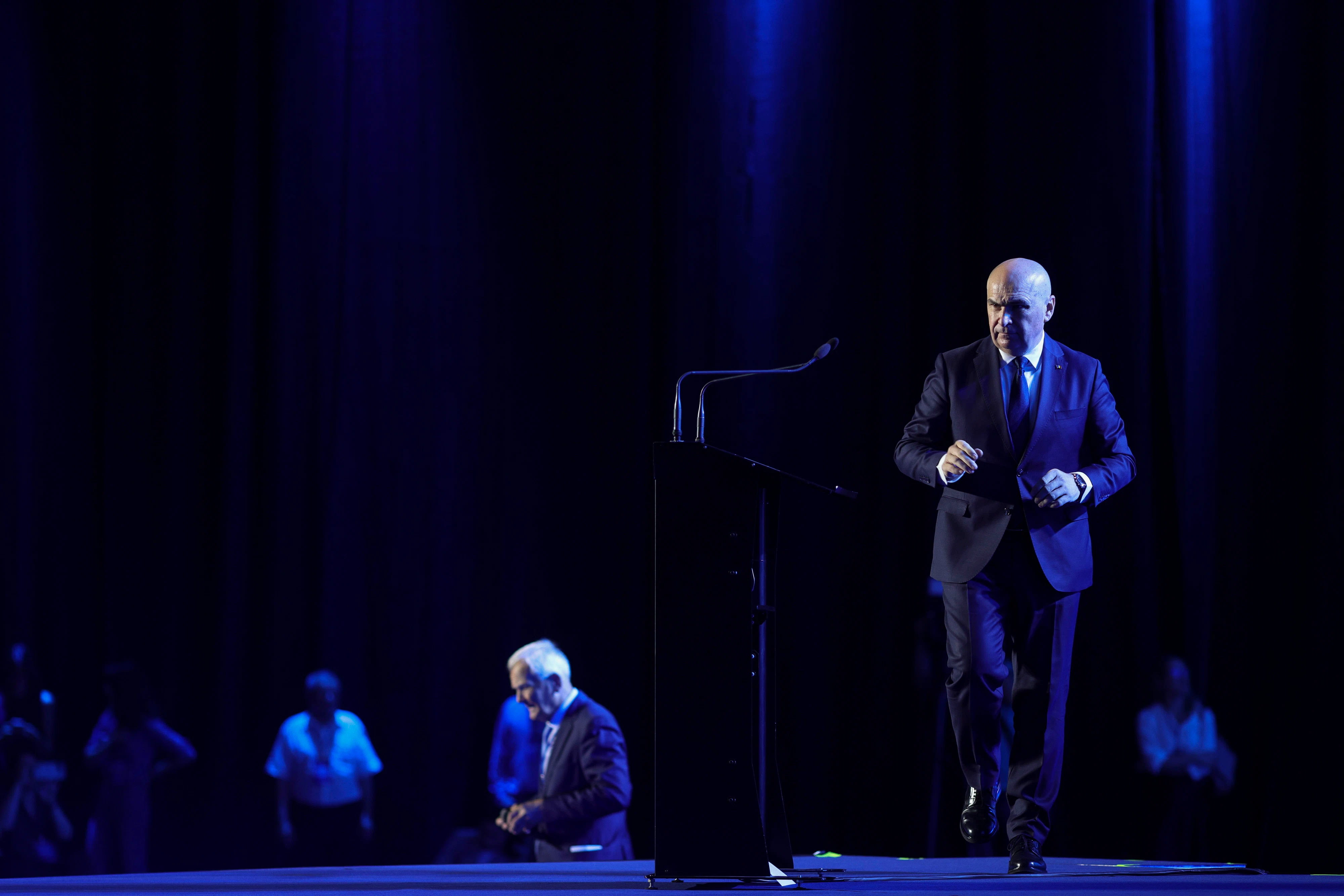 Ilie Bolojan, la Congresul extraordinar al PNL. FOTO Inquam Photos / Octav Gane