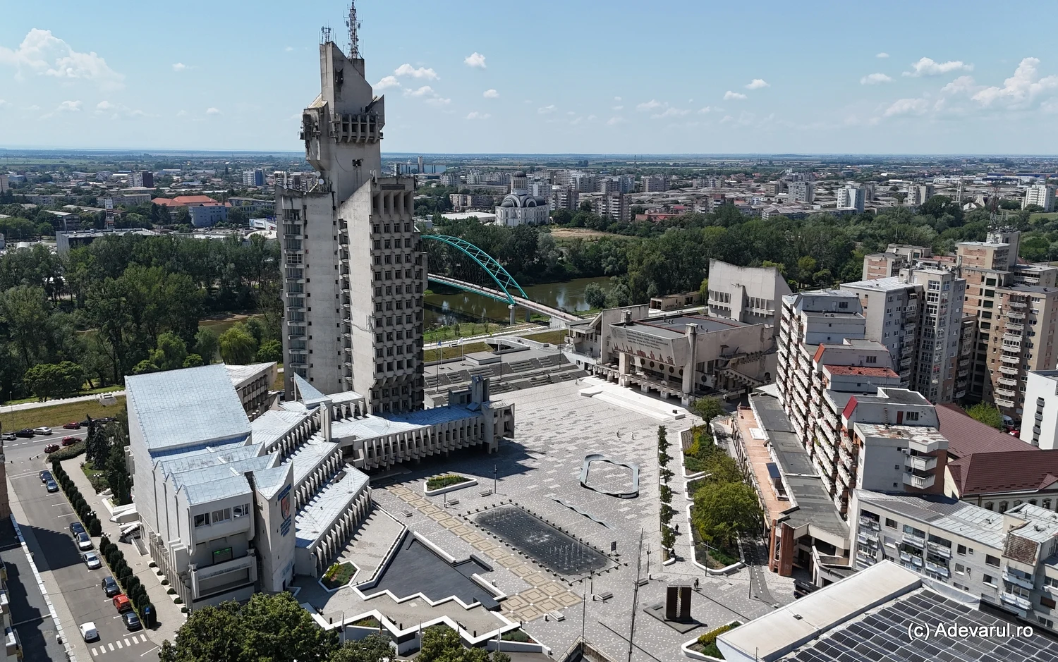 Palatul administrativ din Satu Mare. Foto: Daniel Guță. ADEVĂRUL