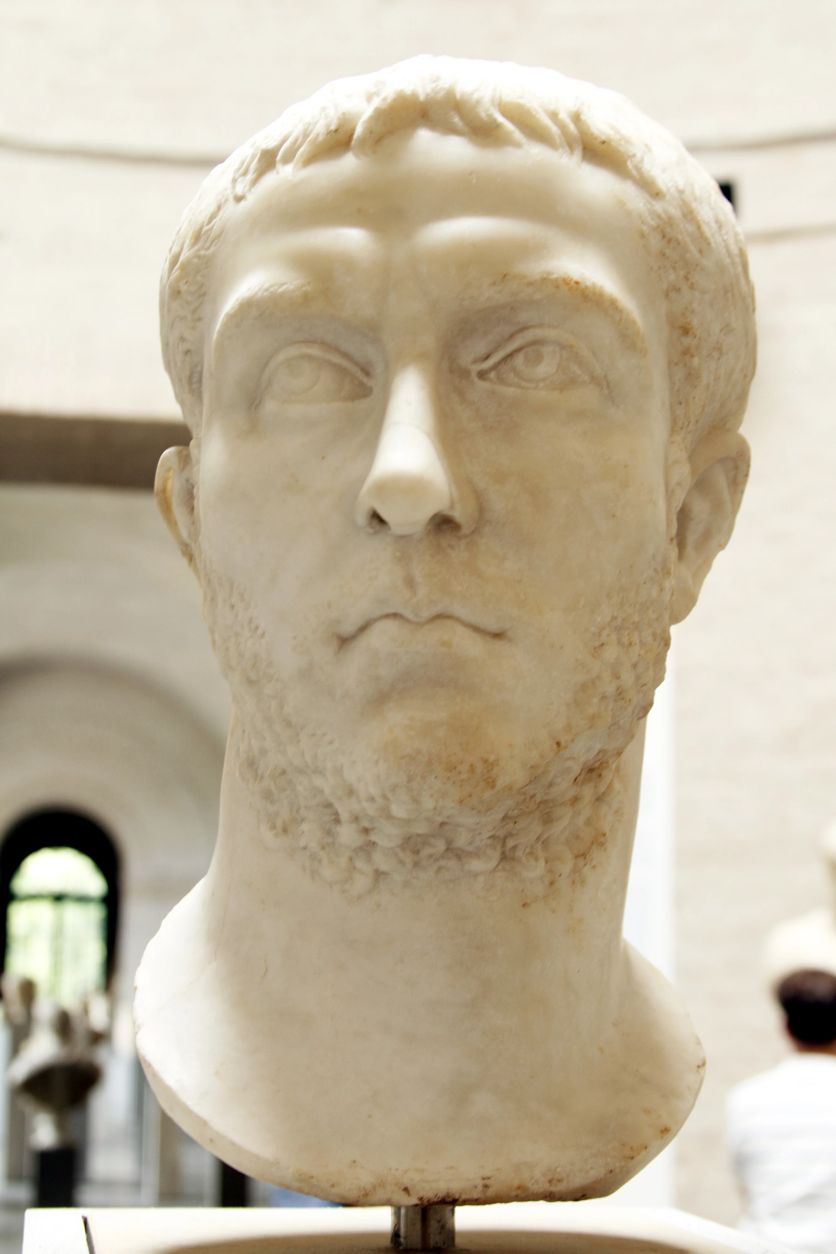Un bust al &icirc;mpăratului Gallienus