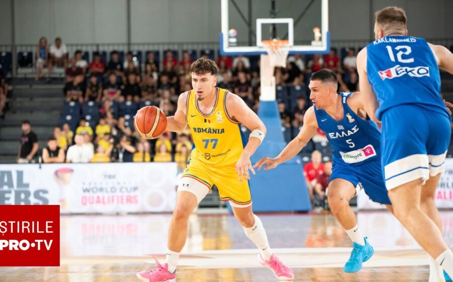 Victorie istorică în preliminariile CM 2027. România a învins Grecia la baschet masculin, pentru prima dată după 51 de ani