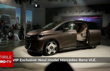 (P) Noul Mercedes-Benz VLE: eleganță, tehnologie și mobilitate 100% electrică într-un segment complet nou