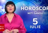 Horoscop 5 iulie 2026, cu Neti Sandu. O să vă revigorați sufletește