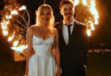 Nuntă ca în filme pentru Andrei Leonte și Laura. Imagini de poveste de la evenimentul cel mare