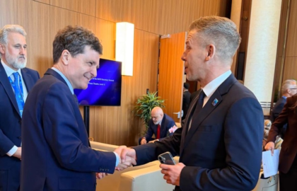 Președintele Nicușor Dan, întâlnire cu premierul ungar Péter Magyar după summitul NATO