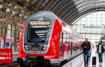 Act de sabotaj pe o linie feroviară din Germania. A fost revendicat de „Angry Birds”