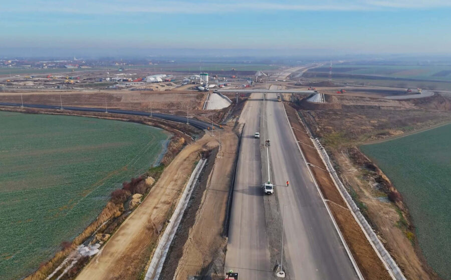 Ilie Bolojan a vizitat şantierul Autostrăzii Transilvania