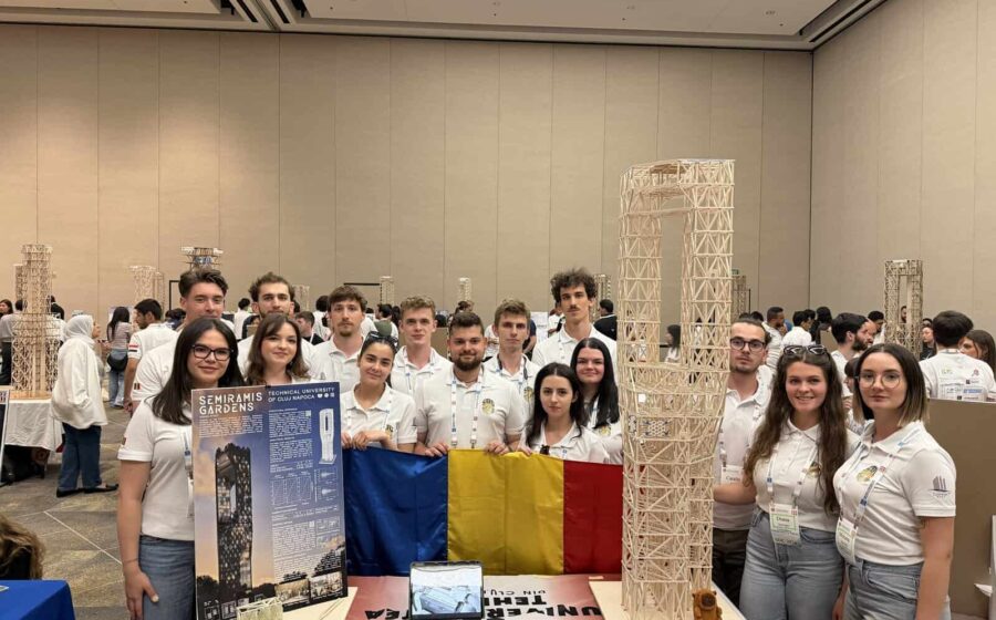 VIDEO FOTO. Echipa de studenți a UTCN, pregătită să câștige al optulea titlu mondial la concursul de design seismic din SUA