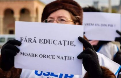 Sindicatele din Educație se pregătesc să iasă în stradă după noua Lege a salarizării. „Este o ofensă la adresa profesorilor”