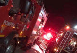 Incendiu puternic în Giurgiu, pe 5.000 mp, la un depozit de mase plastice. A fost emis un mesaj RO-ALERT din cauza fumului toxic