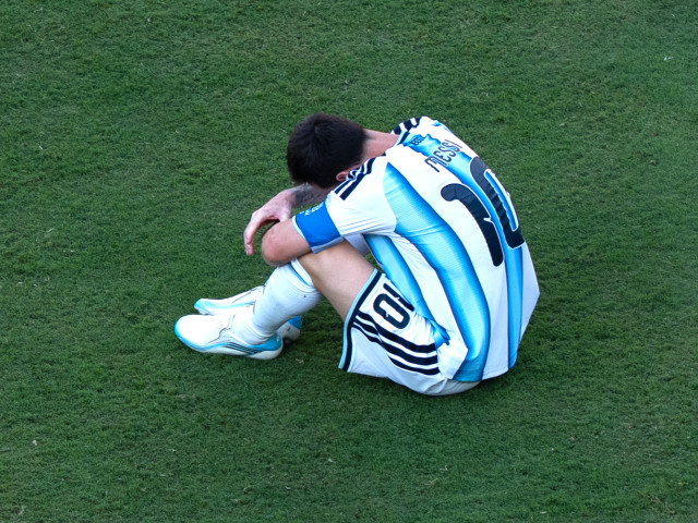 Imaginea Mondialului: Lionel Messi nu s-a mai putut stăpâni, după finala Spania -0!